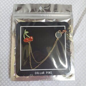 NWT Cherry Bomb Sweater Collar Pin